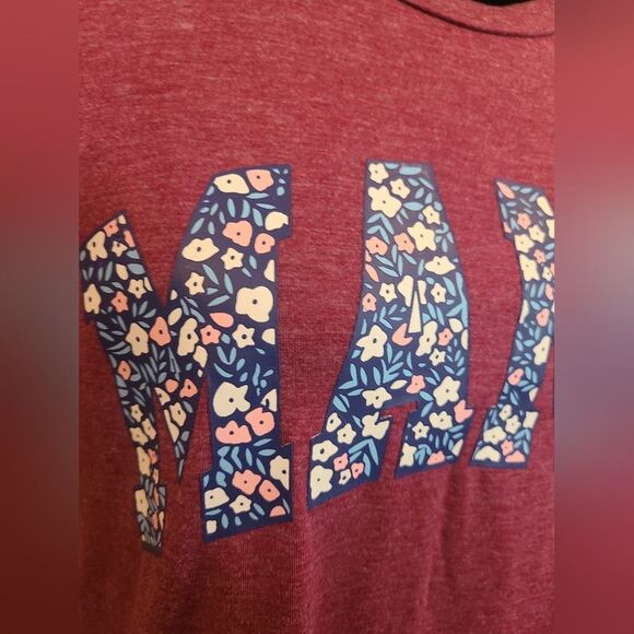 MAMA Graphic Tee Early Pregnancy Post-Birth Motherhood Women's Sz‎ L - Picture 9 of 12